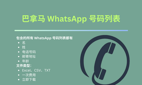 巴拿马 WhatsApp 号码列表